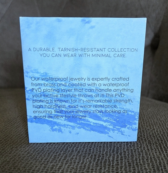 Aquamir Waterproof Double✌️Gold💛 Anklet🦶 Set - NIB - Picture 5 of 16